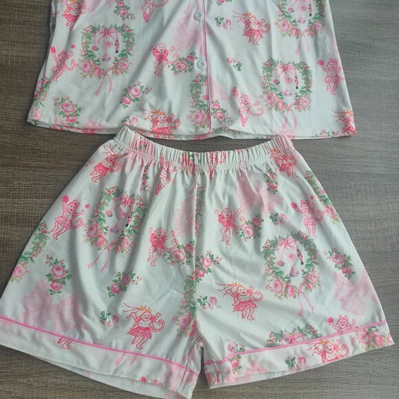 Roller Rabbit Lovely Rabbit Pajamas Set - Picture 3 of 8